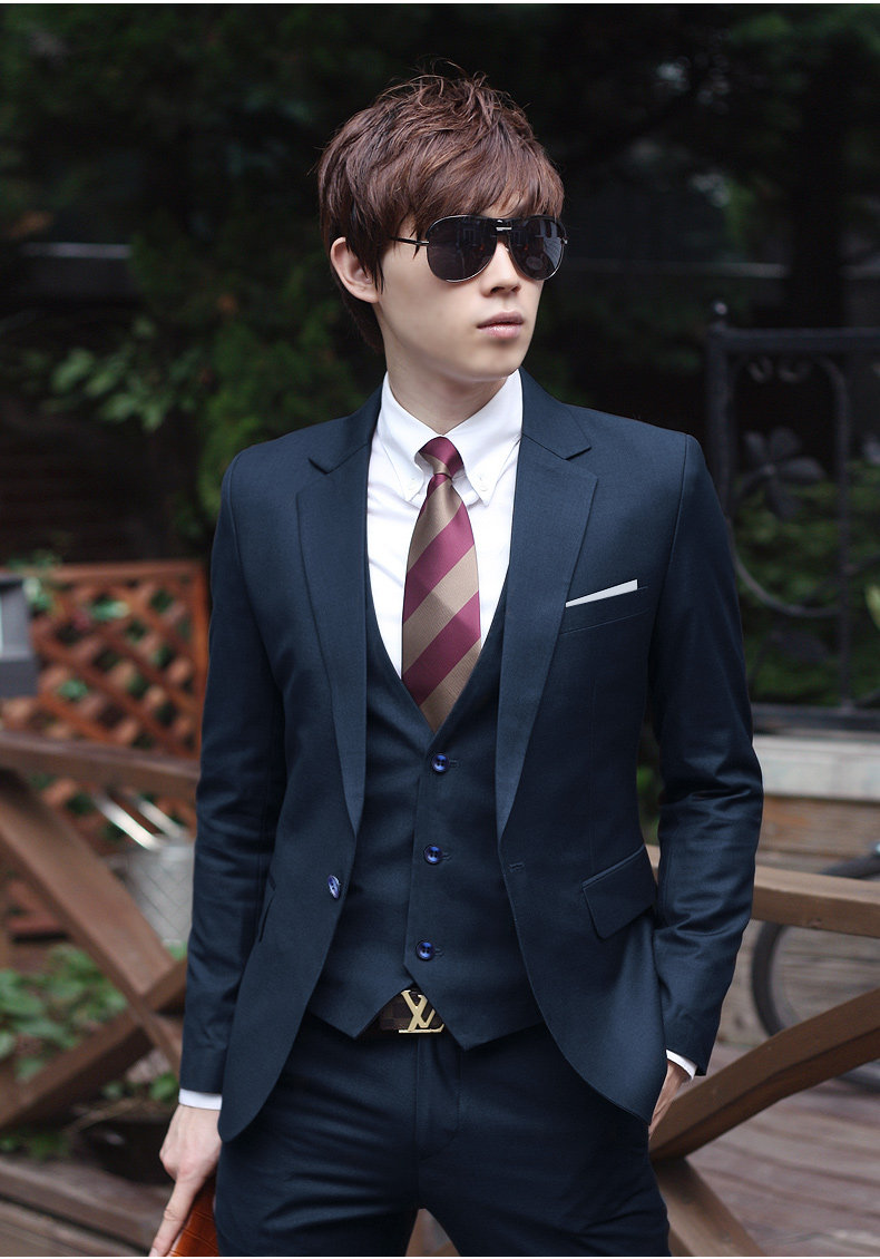 Costume homme en laine pour Quatre saisons - Ref 1549417 Image 34