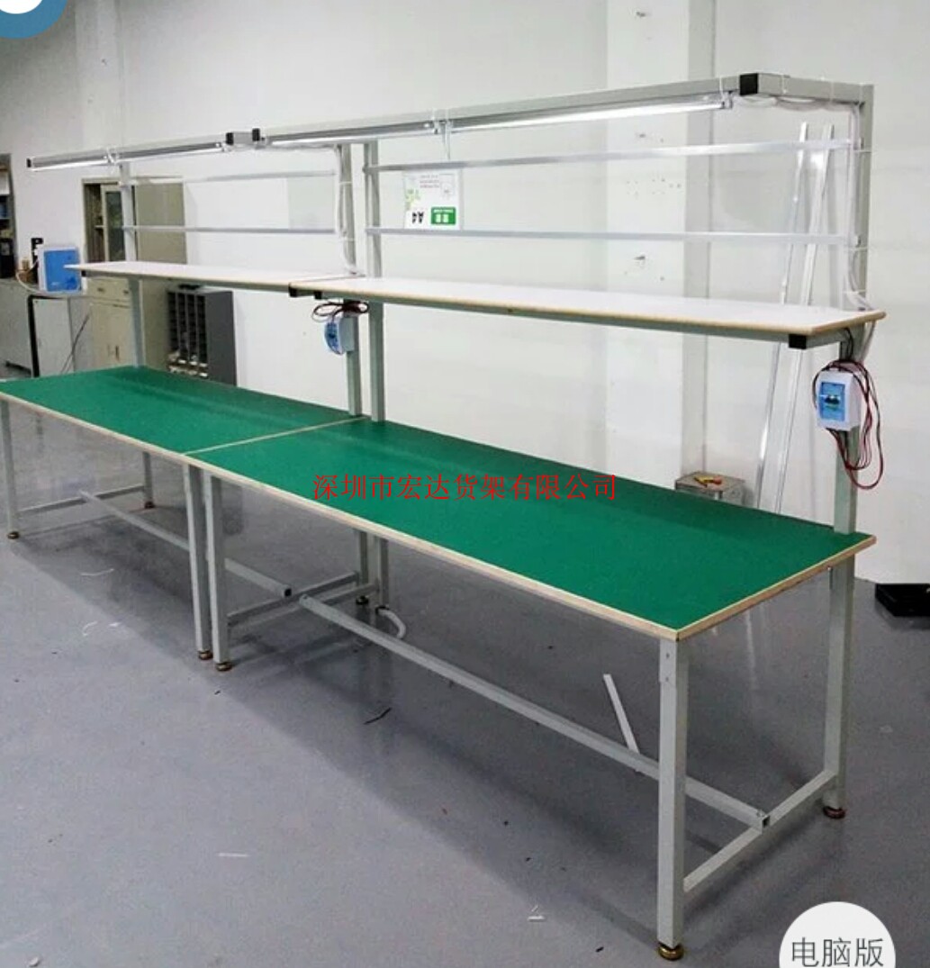 Shenzhen anti-static workbench packing table maintenance table Guangdong production line work table Single-layer double-layer assembly line