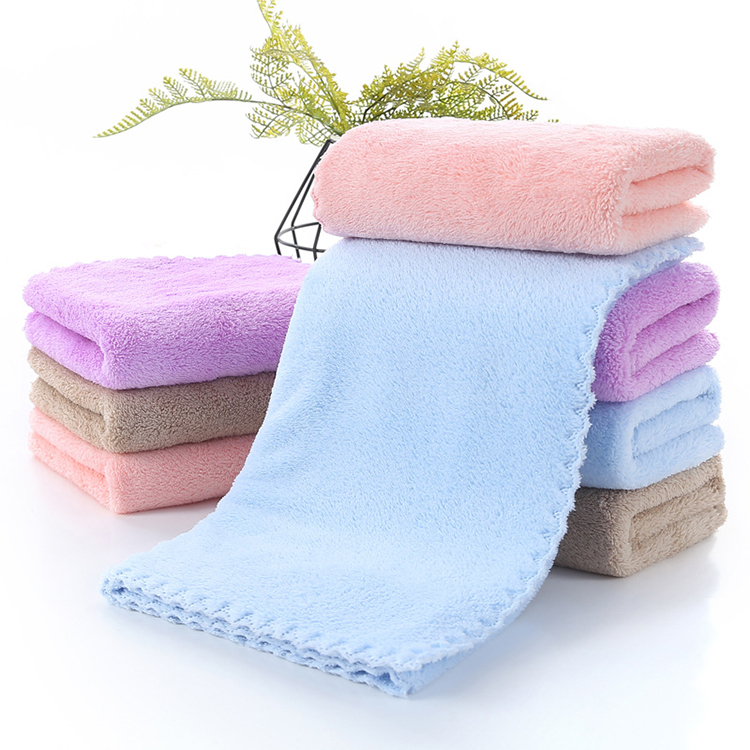 3-pack non-hairless non-fading towel Soft water-absorbing face wash bath adult unisex PA cleansing facial towel