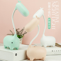 Cartoon Small Deer Table Lamp LED Bed headlights Small night light Learning table lamp Give a childrens Day Event Gift Small Gift