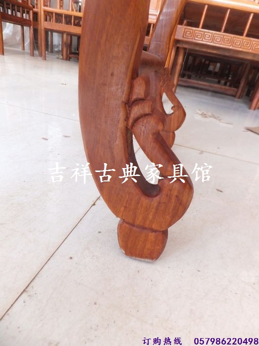 Bàn gỗ hồng châu Phi 1 mét chân cong trường hợp ngồi xổm đầu ngăn kéo Shentai cho bàn Trung Quốc Minh và nhà Thanh gỗ gụ - Bàn / Bàn bàn gỗ uống trà