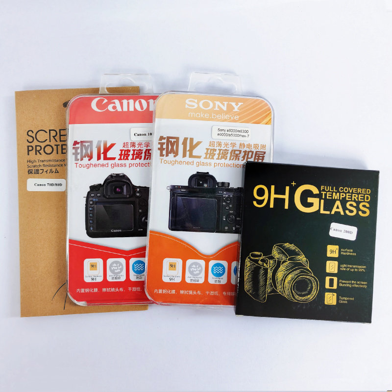 Canon micro-single camera camera tempered film M100 M50 M6 M5 M3 protective film 200D screen film M10