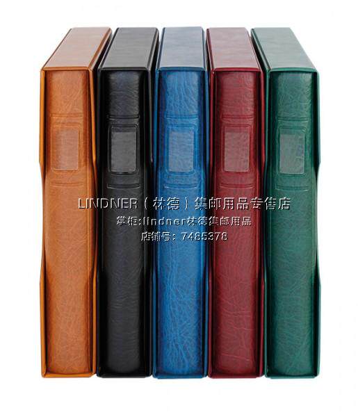 LINDNER 18 Ring Regular loose leaf book Original German philatelic book Coin book 1124