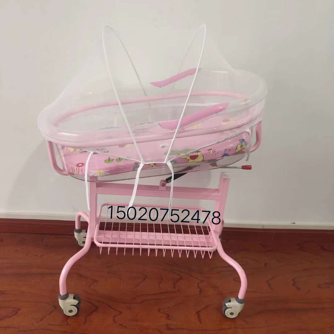 Hospital With Newborn Baby Stroller Anti-Spill Milk Can Lift Tiltable Obstetrics Moon Center Clubhouse Crib