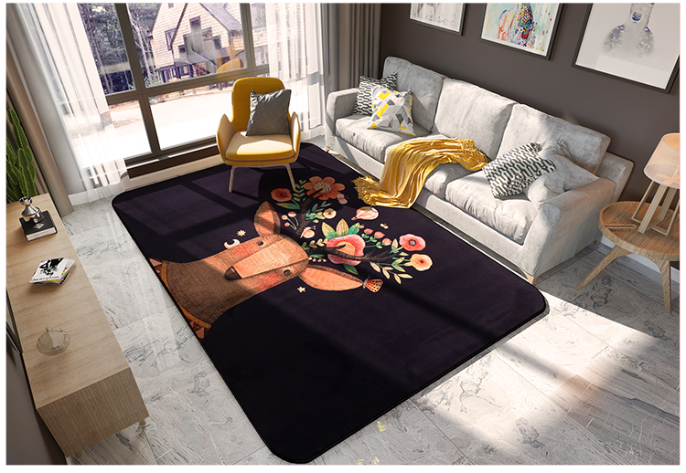 Tide thương hiệu thời trang hiện đại phong cách Bắc Âu phòng khách thảm sofa phòng ngủ đầu giường thảm có thể được tùy chỉnh giá thảm lót sàn