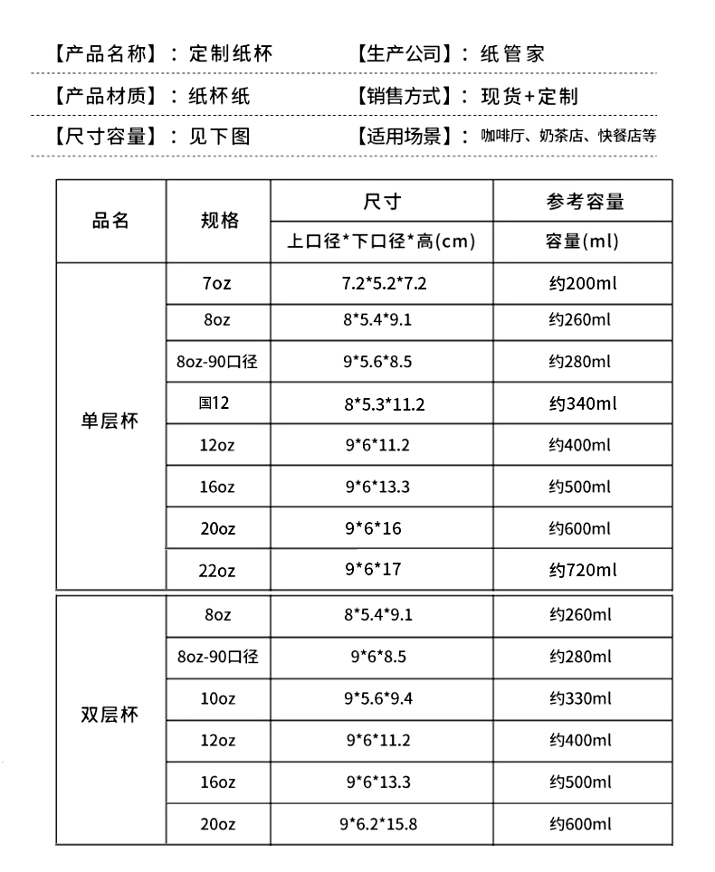 咖啡纸杯