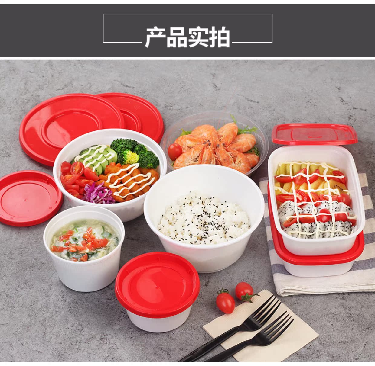 Paper Butler Hộp cơm trưa dùng một lần Đóng gói nhựa Bát tròn Ramen Bát Takeaway Snack Box Bento Soup Bowl Thicken - Hộp cơm điện sưởi ấm hộp cơm xiaomi