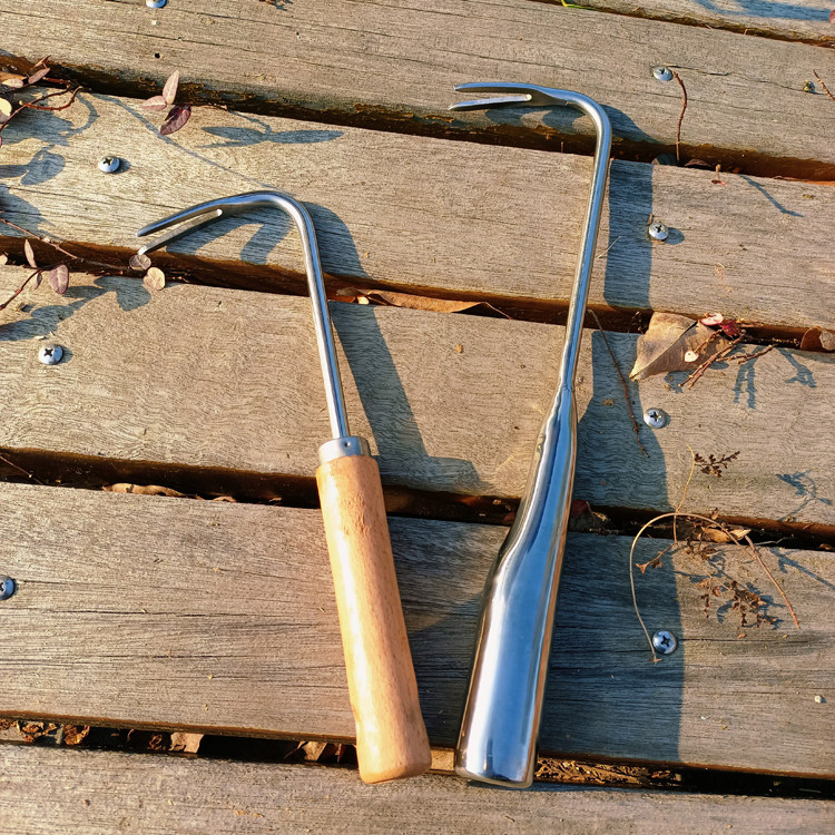 Crochet Hook Root Tool Grass Weeding Weeding Root root Gardening garden Home Outdoor Stainless Steel Plus Coarse Thickening