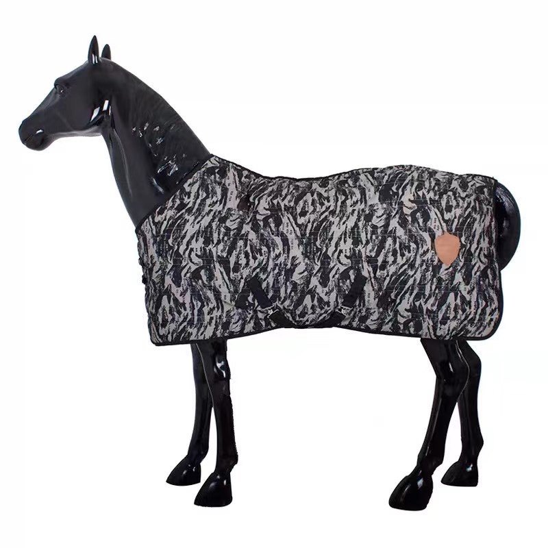 Зимний утепленный жилет для большой лошади из зернистого флиса, жилет для защиты от дождя и холода, специальная обработка, жилет для маленькой лошади