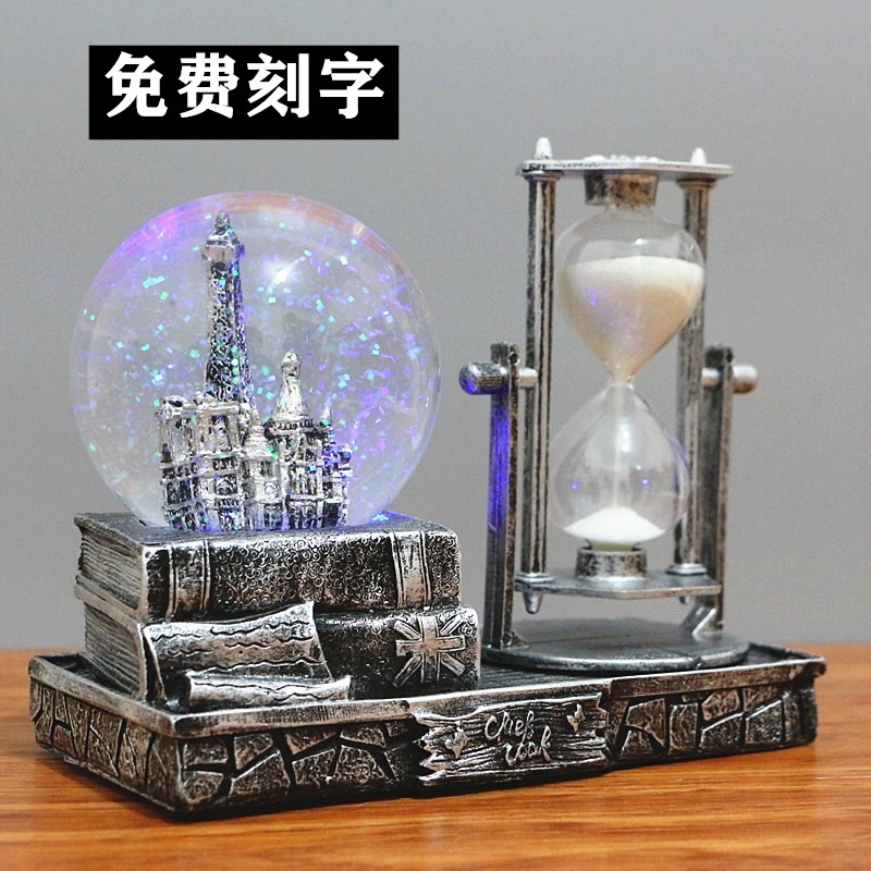 Crystal Ball Music Box Music Box Graduation Valentine's Day Birthday Gift to send male and female teachers, classmates, friends and girlfriends