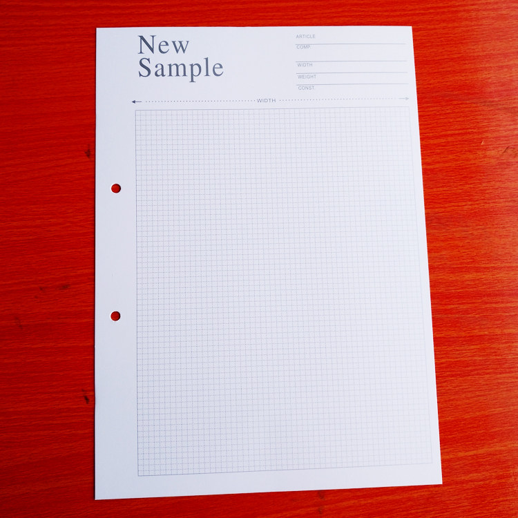 Textile color Cab sample card printed silver punching spot A4 fabric confirmed the supplies of card manufacturers