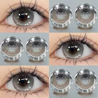 Collagen Aqua Light Grey 14.2 (новые контактные линзы Lucky Color к году Змеи 2025)