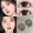 Luoluo Li Brown 14.2mm6 pack of 2 pieces with eye moisturizer