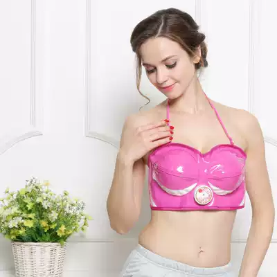 Chest massager dredging Meridian Meridian breast small leaf abundance hyperplasia nodule breast pain hot compress vibration breast chest instrument