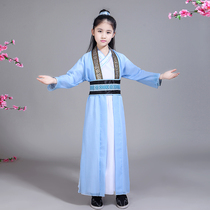 Hanfu Boy Tang Costume China Wind Childrens Ancient Clothes Country School Uniforms Spring And Autumn Elementary School Childrens Book Children Three Words After Acting Out
