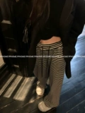 PPHOME home ~ Lazy Tiaotiao, универсальные и удобные повседневные 𫔮 брюки в полоску, свободные прямые брюки с карманами, прогулочные брюки