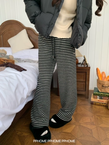 Лебедь, бархат, детские демисезонные универсальные штаны для отдыха для ходьбы, iphone, свободный прямой крой