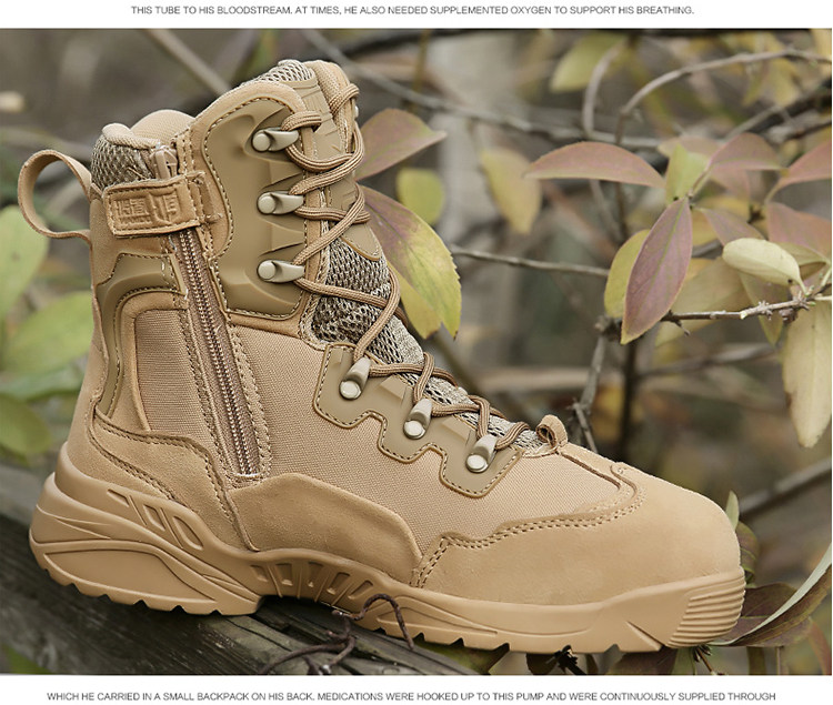 Boots militaires en Anti-fourrure - porter - Ref 1396939 Image 20