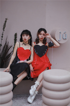 Chicks Pussy Original Fairyland Roaming Guide Big Loving Design Relief Sensation Red Black Teenage Girl Harnesses dress