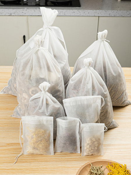 Tea Bags Disposable Non-Woven Traditional Chinese Medicine Tisanes Bag Boiled Medicine Bag Filter Bag Dreg Screening Bag Plastic Package Gauze Bag