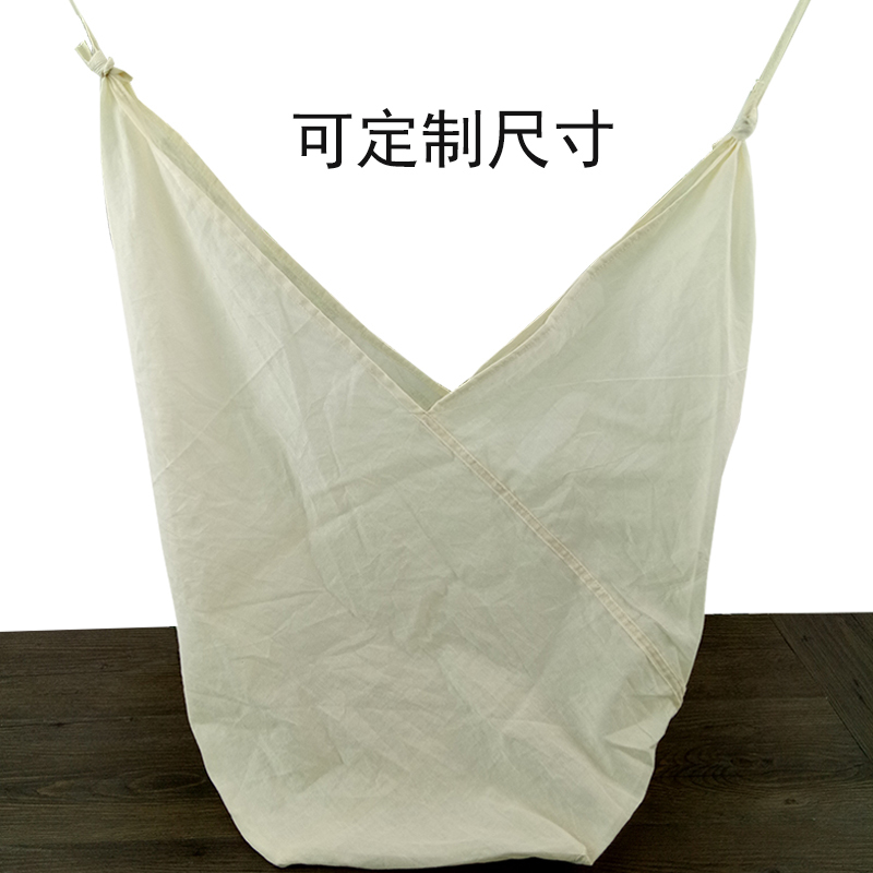 Pure cotton big number filter bag gauze soy milk ultra-fine edible bean flower wine filter mesh bag filter cloth bag