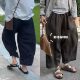 Iamstudio Tencel Linen Super Cool Japanese Balloon Pants Elastic Waist Cool Pants Return 3126