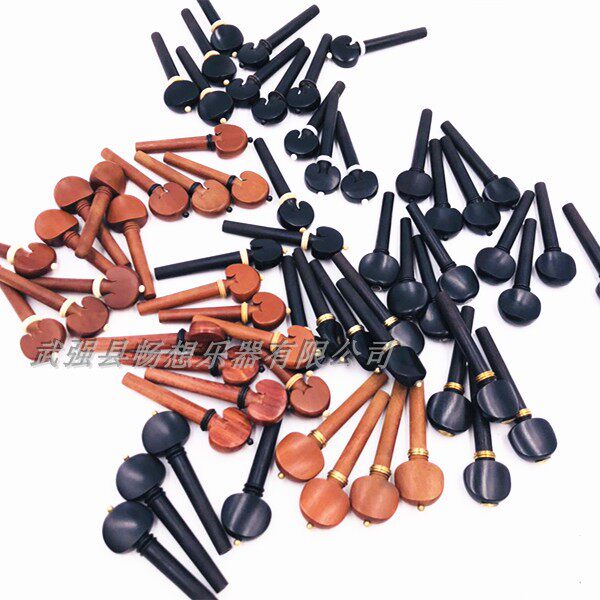 Violin shaft, tuner set, ebony shell inlay, violin accessories, factory direct sale 1 16-4 4