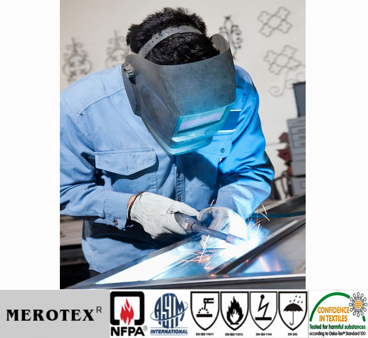 Grade 5A national safety protection designated cotton flame retardant fireproof fabric fireproof cloth quality assurance