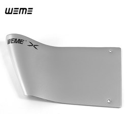 Weme Professional Edition Perforated Personal Training Fitness Mat 120cm Short Odorless Waterproof Sweatproof Gym Training Auxiliary Mat
