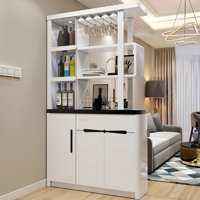 Entrance Living Room Double-sided Feng Shui In door Shoe cabinet Shoe cabinet Modern minimalist Broken Door Hall Wine Cabinet Decorated Screen Cabinet