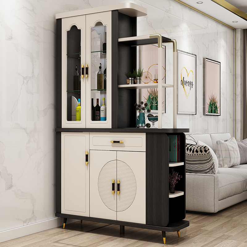 Introductory Genguan Decoration Living Room Cubicle Wine Cabinet Double-sided Shoe Cabinet Screen Cabinet Light Lavish Storage Cabinet Rear Modern Room Cabinet