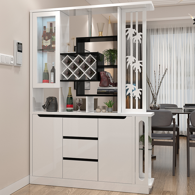 Net Red Living Room Double Sided Partition Cabinet Modern Minimalist Entrance Hall Hall Hall Closed Cabinet Double Sided Wine Cabinet Screen Decorated Shoes Cabinet