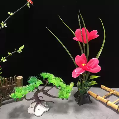 Plate embellishment creative flowers and plants sassy platter dishes artistic conception small ornaments hotel dining room cold cauliflower