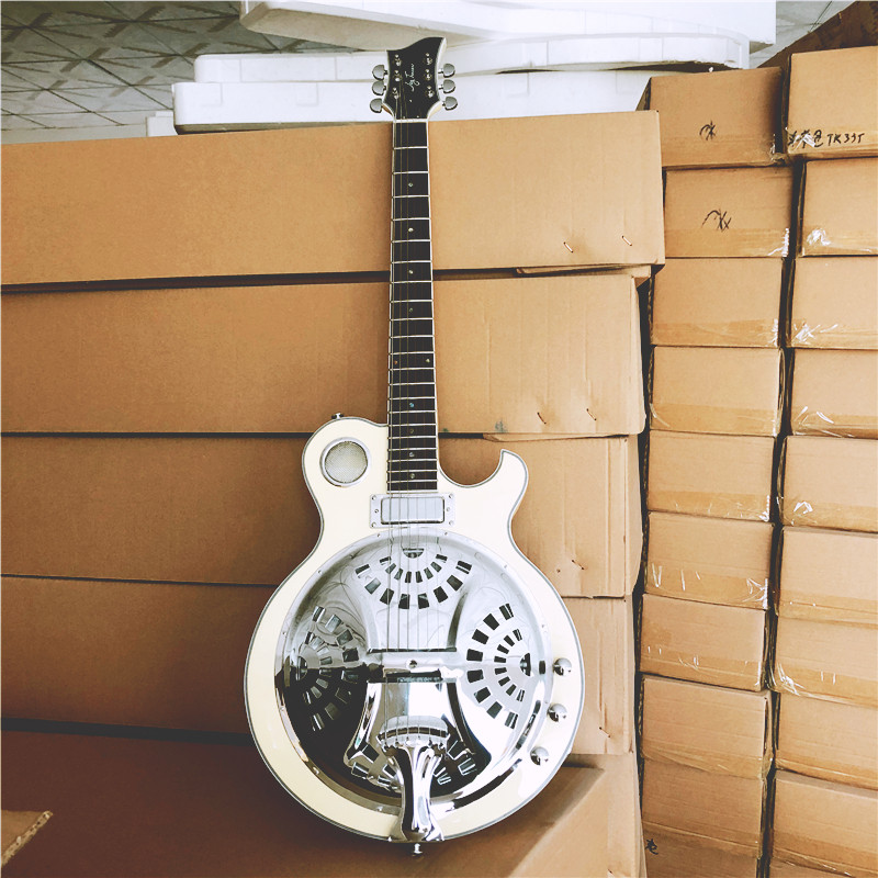 Grote factory direct foreign trade tail single American JAY brand can not pour solid wood electric guitar Dobro