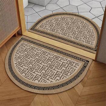 Entrance door floor mat anti-slip and stain-resistant high-end entrance door mat