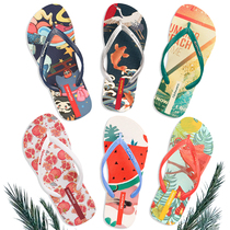 Flip-flops female non-slip summer lady outside wear couple Beach ins slippery slippers 2021 New