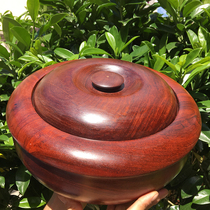 Cornucopia mahogany Babao cans candy box storage storage Burmese Rosewood big fruit red sandalwood ornaments fruit Basin