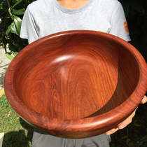 Mahogany cornucopia 40cm oversized giant fruit Basin Big Basin Burmese pear whole wood big fruit red sandalwood raised