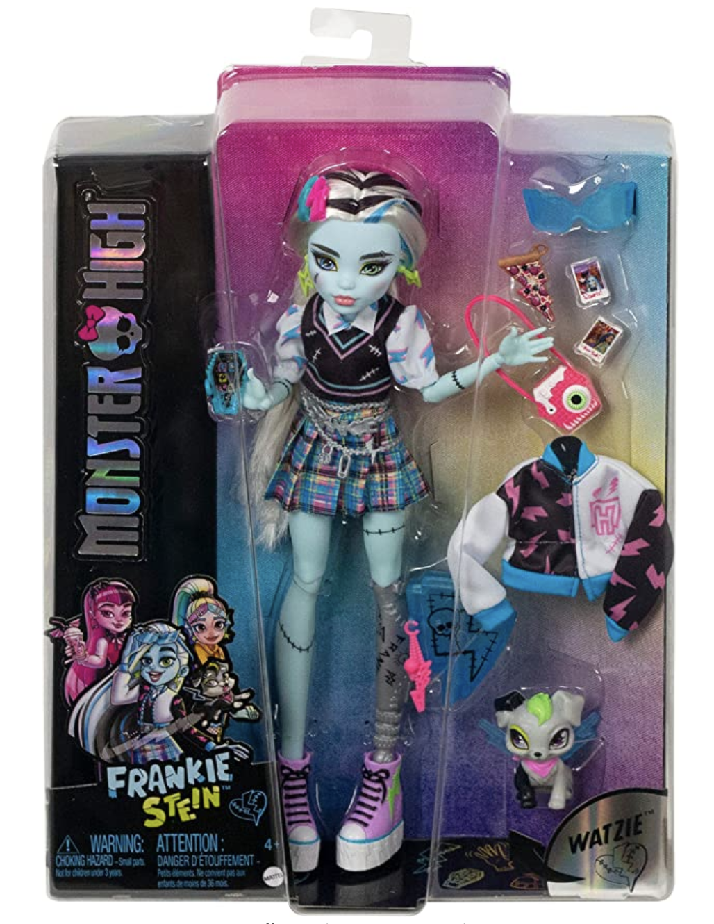Подвижная кукла Monster High, артикулируемая коллекционная, 10.9 см, разные стили