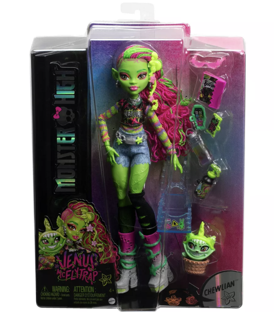 Подвижная кукла Monster High, артикулируемая коллекционная, 10.9 см, разные стили