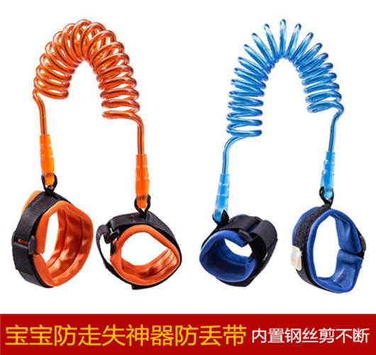 Foreign trade single child baby anti-walking loss with traction rope for young children Anti-loss safe hand ring cut constant