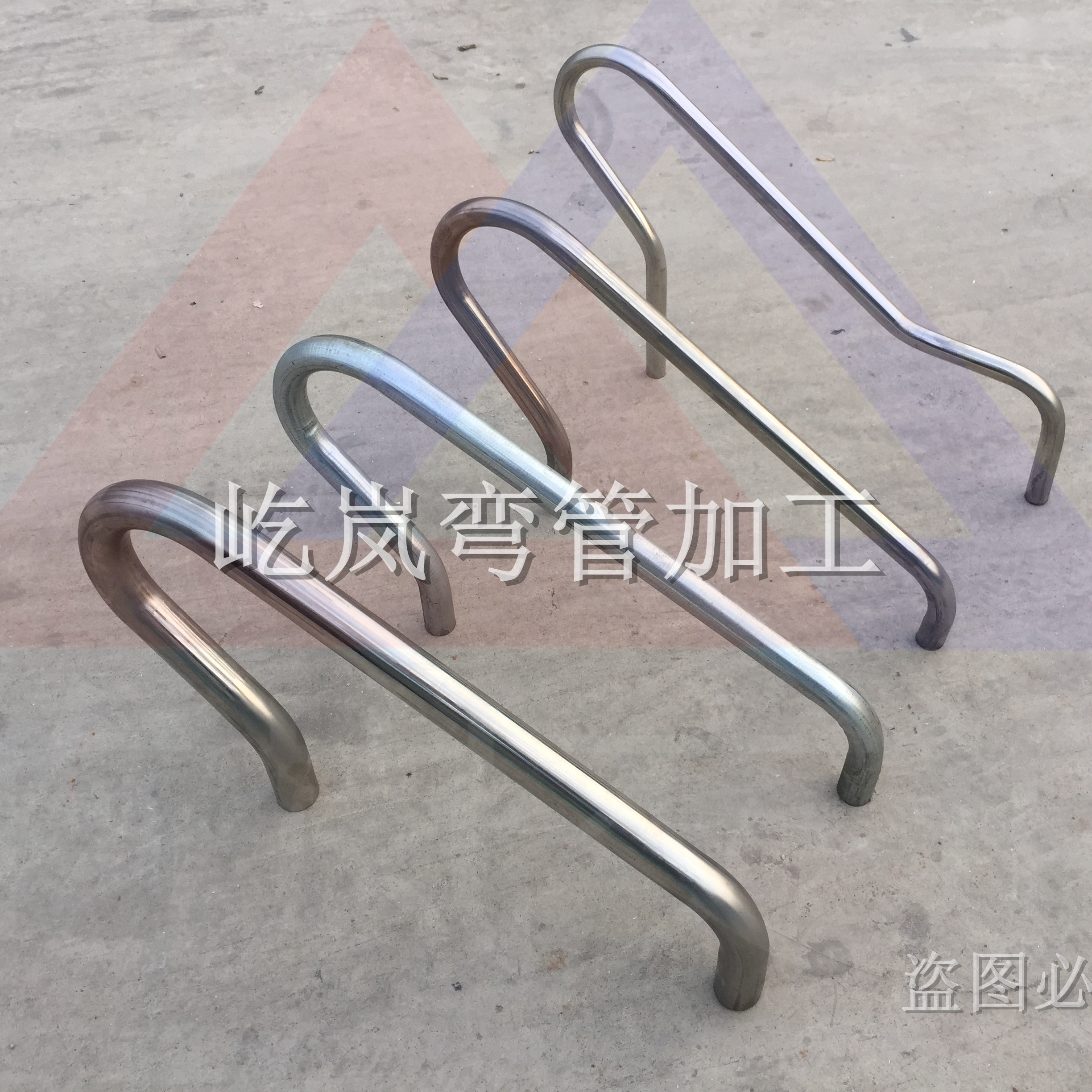 Round pipe processing angle steel bending round stainless steel round pipe processing round pipe bending arc square pipe bending angle angle steel bending