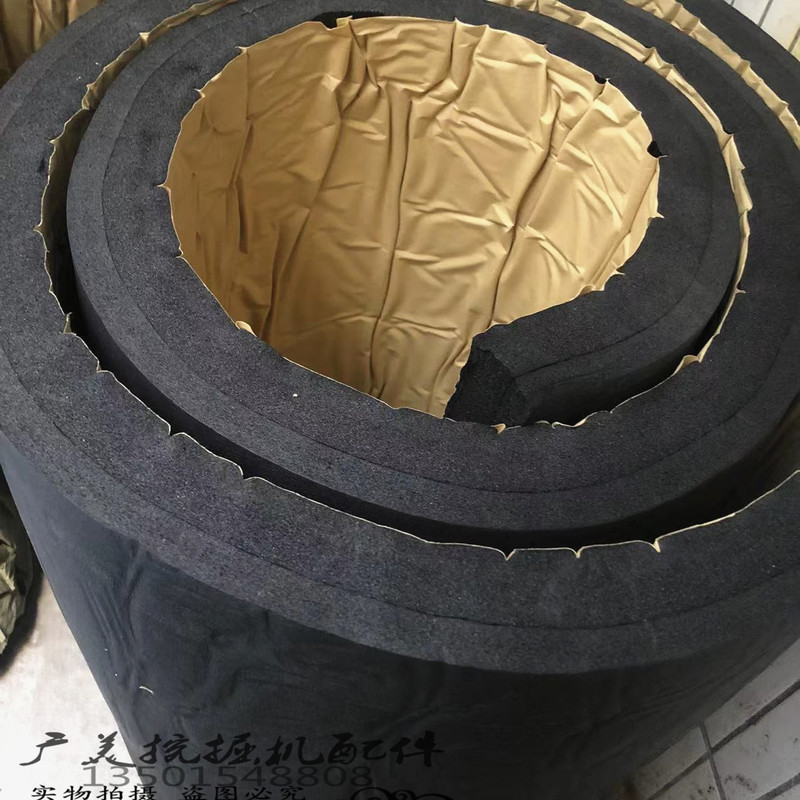 Excavator Accessories Universal Engine Insulation Cotton Self-Adhesive Side Door Aluminum Foil Sponge Fireproof Muffler High Temperature Resistant