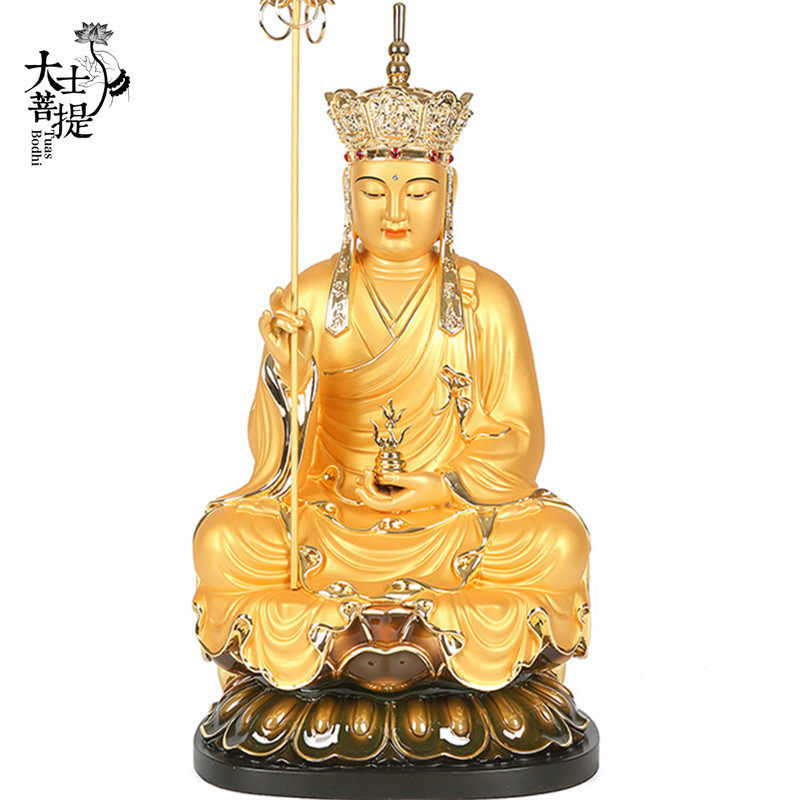 Taiwan Pure Bronze Gilded Buddha Tibetan Buddha statue for household furniture