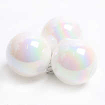 Christmas ball new colorful white fantasy white Christmas ball Christmas tree decorations pet transparent fantasy ball