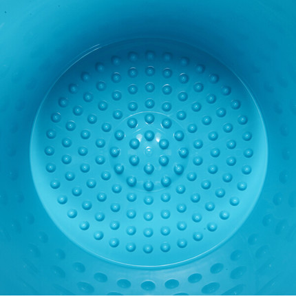 塑料泡脚木桶足沐浴桶木盆洗脚木盆送泡脚药带盖按摩器加厚家用