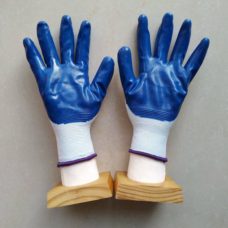 Creatives N518 Ting-clear gloves Rao Bailed rubber abrasion resistant anti-slip Rene Proof waterproof and greaseproof work Labor protection-Taobao