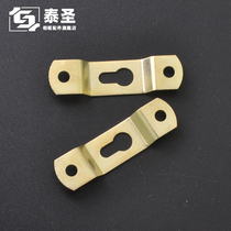 Taisheng photo frame back panel accessories decorative painting frame adhesive hook gold hanging metal hanging piece 200 bags