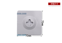 6 * 6cm square glass hanging piece decorative mirror back dark hanging