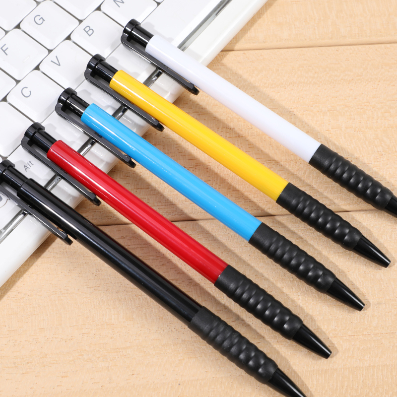 Ball Pen 0 7mm Blue Single-Branched Office Student Stationery Supplies Atomic Refill by Kinetic Oil Pen Classic Brief